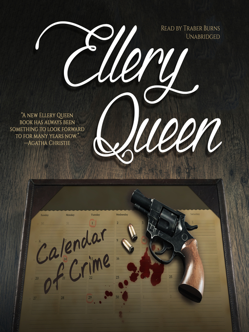 Title details for Calendar of Crime by Ellery Queen - Wait list